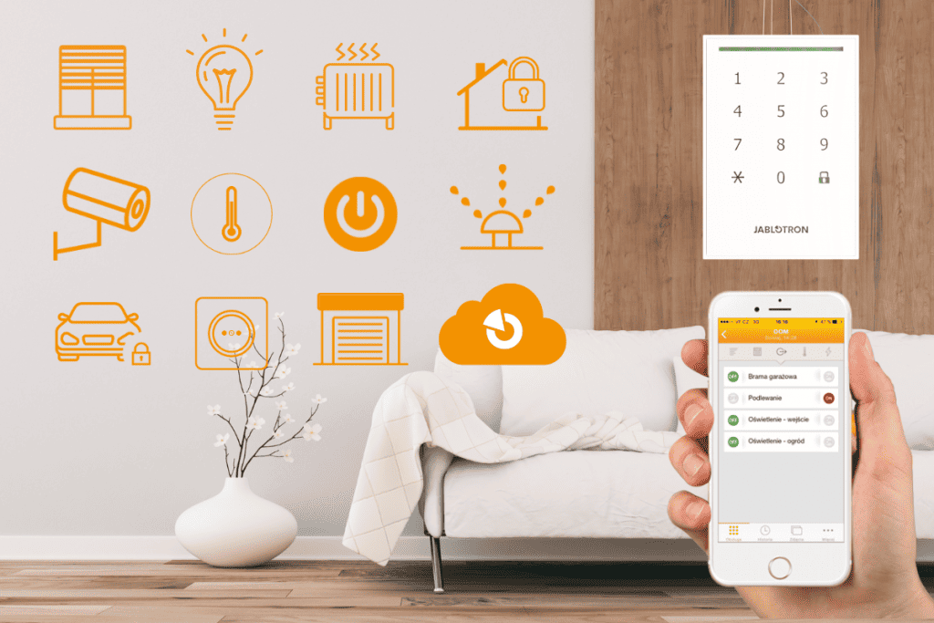 Jablotech - Alarmy do domów i Mieszkań Smart Home (Jablotron) 